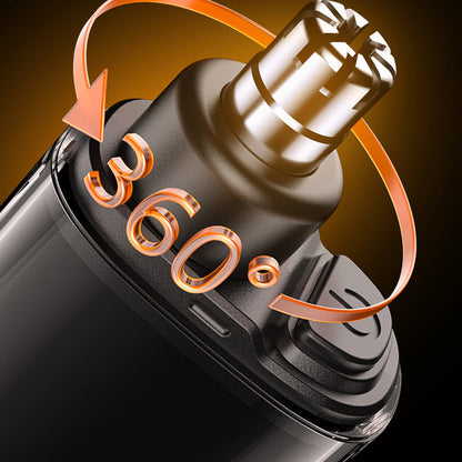 Cordless Nose Hair Trimmer with 360° Blade Precision