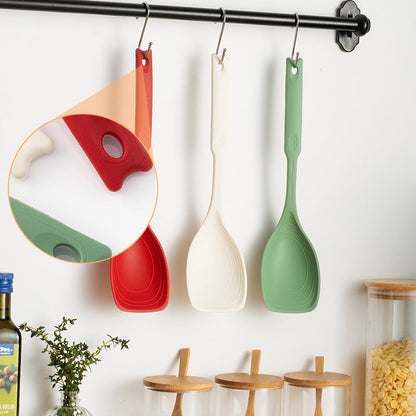 Versatile Heat-Resistant Silicone Spatula and Spoon Combo