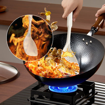 Versatile Heat-Resistant Silicone Spatula and Spoon Combo