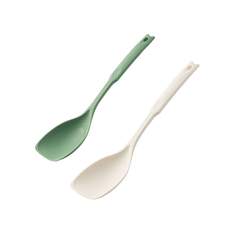 Versatile Heat-Resistant Silicone Spatula and Spoon Combo
