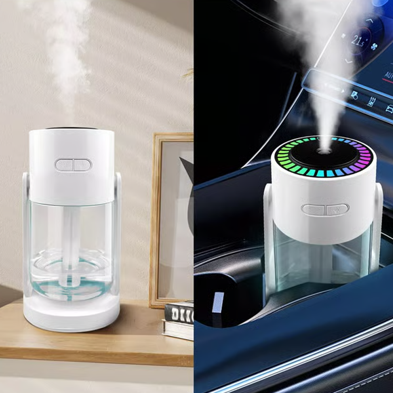 StarryMist Humidifier & Night Light | 280ml Tank, USB Powered