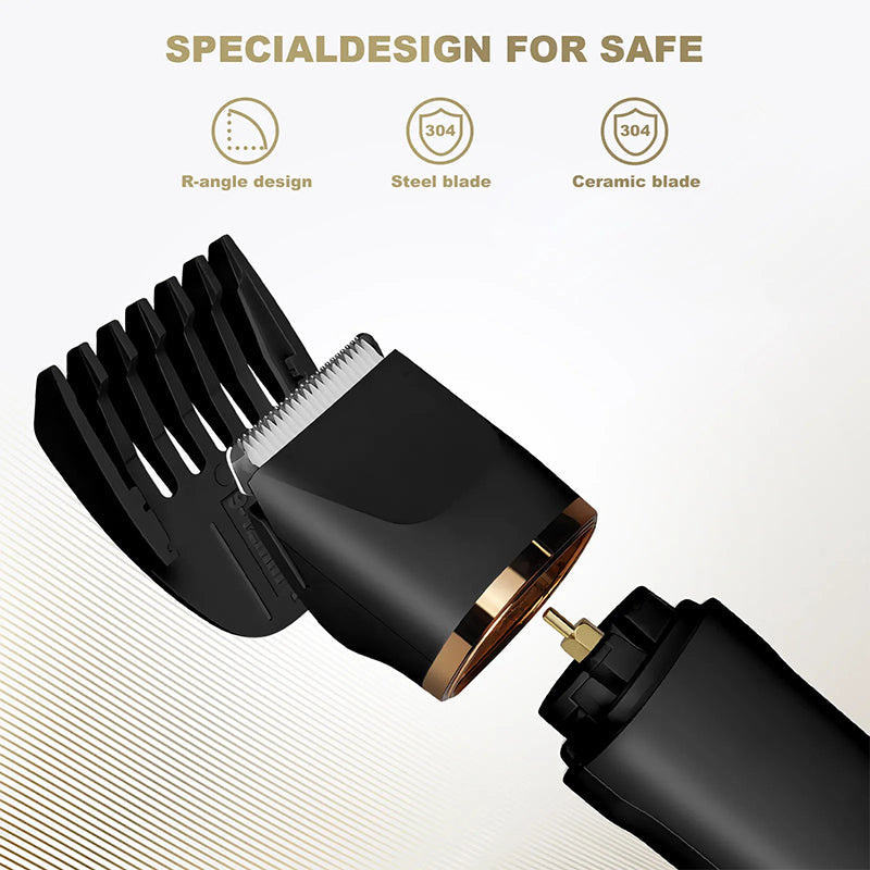 All-in-One Grooming Kit with Charging Dock