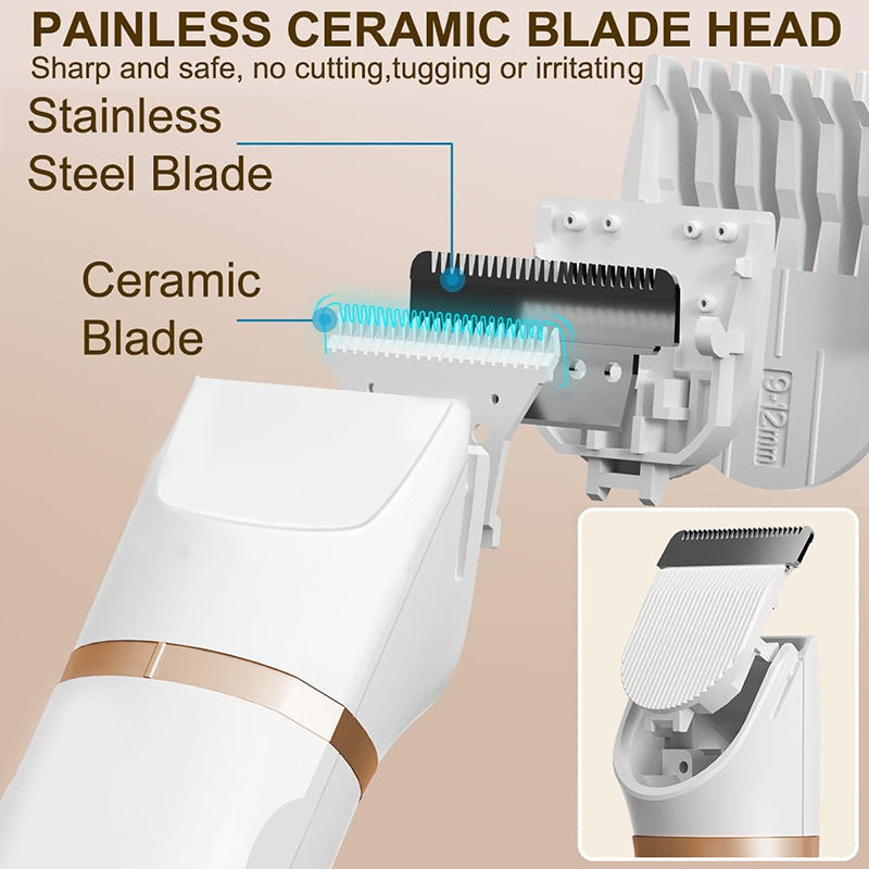 All-in-One Grooming Kit with Charging Dock