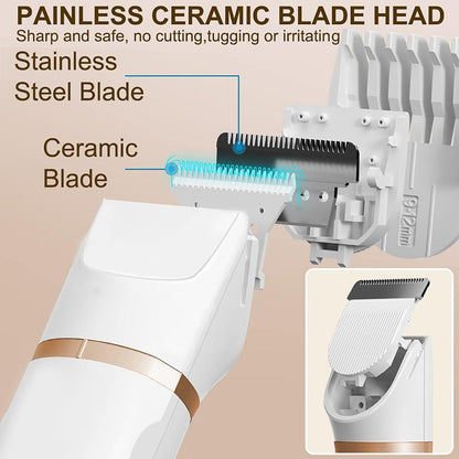 All-in-One Grooming Kit with Charging Dock