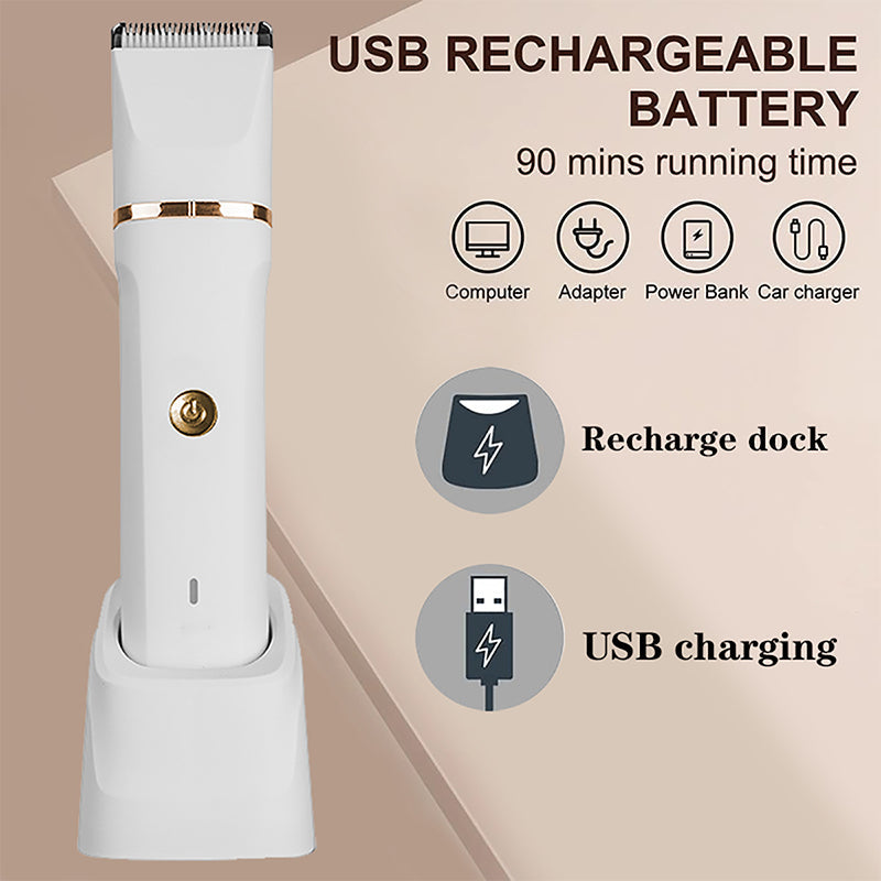 All-in-One Grooming Kit with Charging Dock