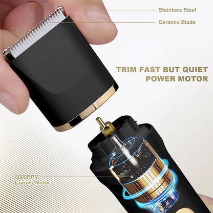 All-in-One Grooming Kit with Charging Dock