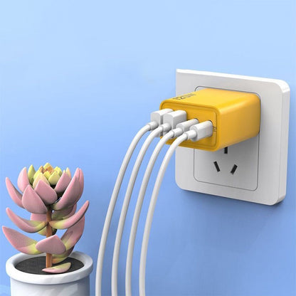120W Fast Charging USB Hub with 4 Ports