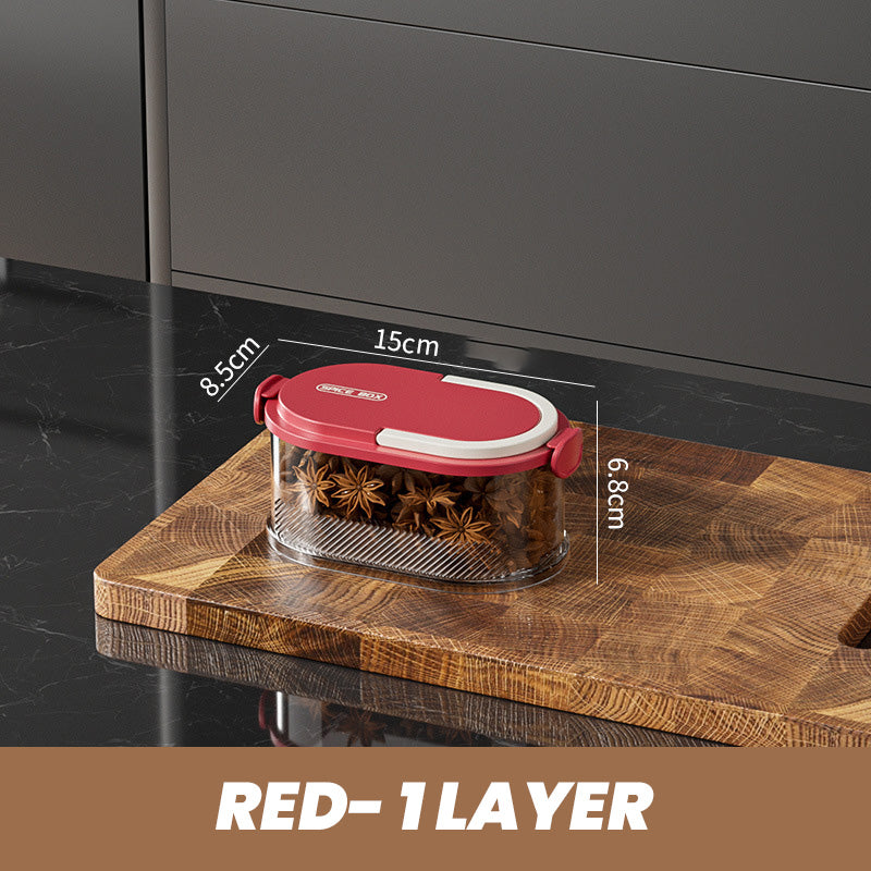 Spice Organizer for Fresh Aromas at the Touch of a Button