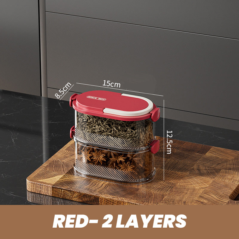 Spice Organizer for Fresh Aromas at the Touch of a Button