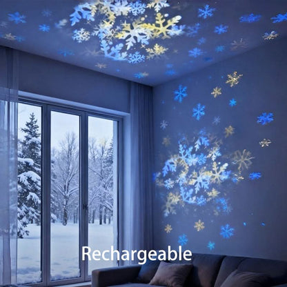 LED Projector Light with Rotating Feature for Room Atmosphere