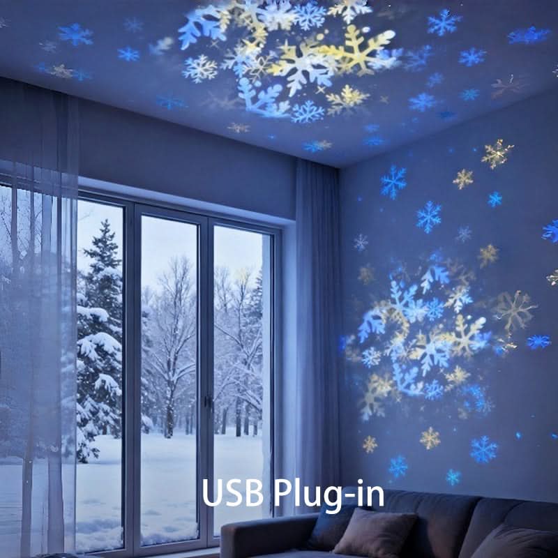 LED Projector Light with Rotating Feature for Room Atmosphere