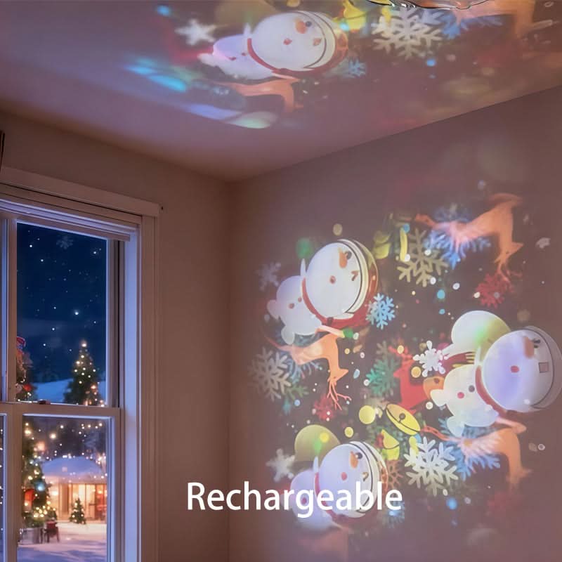 LED Projector Light with Rotating Feature for Room Atmosphere