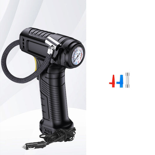 Portable Cordless Air Pump with Digital Display | Auto Stop & Pressure Setting | 35 L/min, LED Light | Perfect for Cars, Bikes & Balls