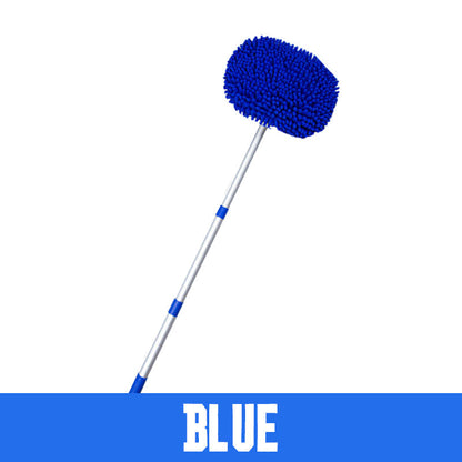 Extendable Car Cleaning Mop 57–115 cm | Scratch-Free Microfiber Head | Lightweight & Sturdy | Extra Mop Included