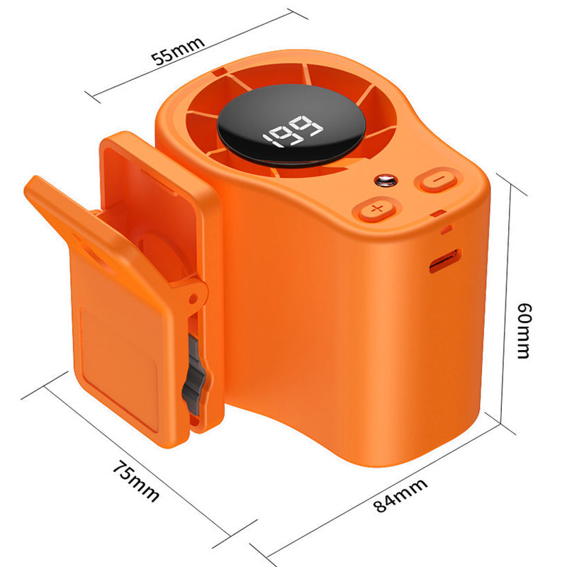 Clamp-Mounted Auto Fan with Three Speed Options