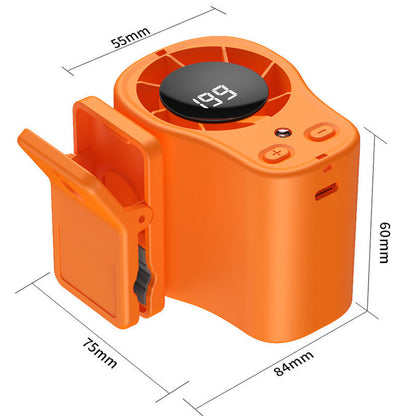 Clamp-Mounted Auto Fan with Three Speed Options