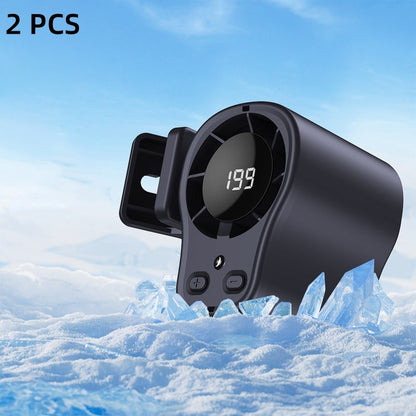 Clamp-Mounted Auto Fan with Three Speed Options