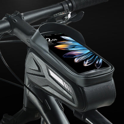 Waterproof Bike Frame Bag with Phone Holder
