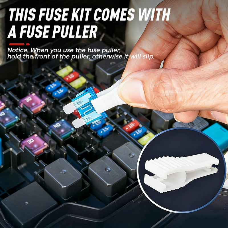 300-Piece Automotive Fuse Kit with Fuse Puller Included