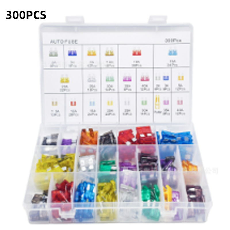 300-Piece Automotive Fuse Kit with Fuse Puller Included