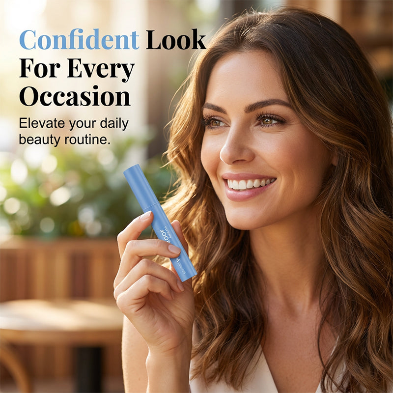 Water-Resistant Mascara for Ultimate Volume & Length | Smudge-Proof & Fast-Drying | Curved Brush for Lift | Black 4 g