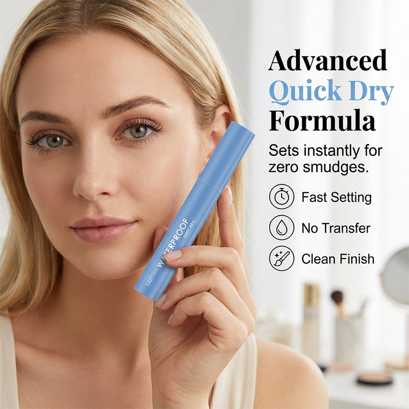 Water-Resistant Mascara for Ultimate Volume & Length | Smudge-Proof & Fast-Drying | Curved Brush for Lift | Black 4 g