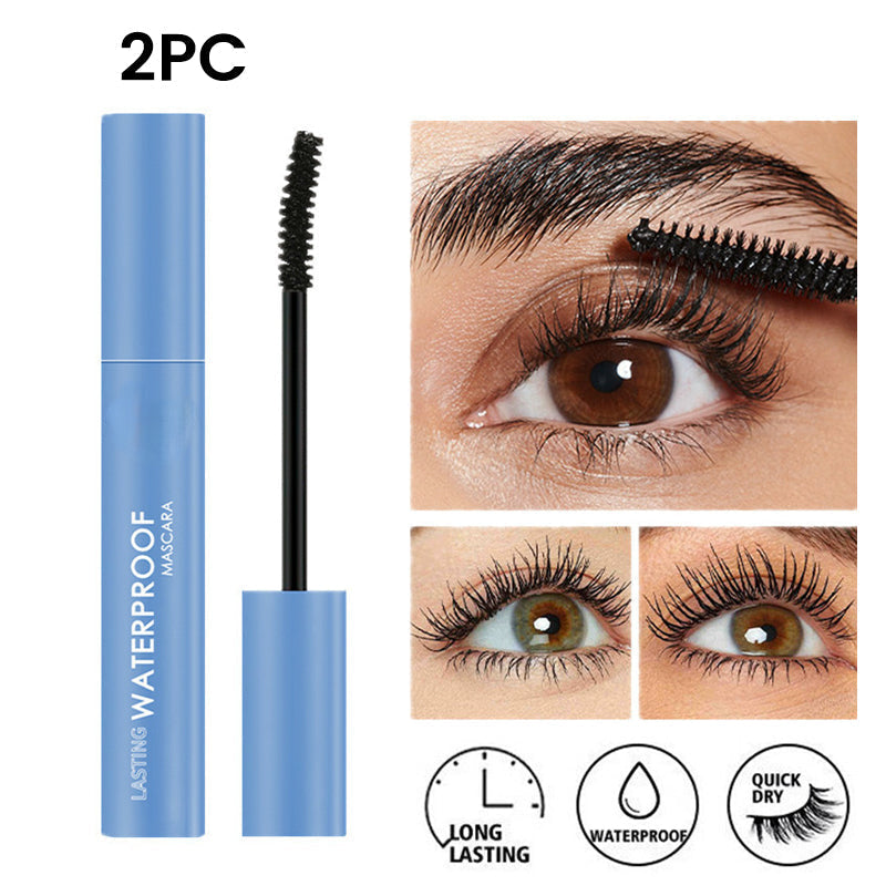 Water-Resistant Mascara for Ultimate Volume & Length | Smudge-Proof & Fast-Drying | Curved Brush for Lift | Black 4 g