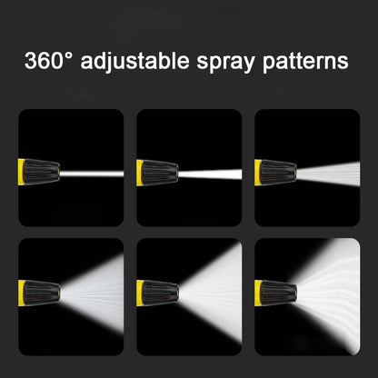 Adjustable Spray Nozzle for Versatile Outdoor Cleaning
