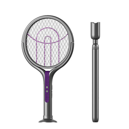 Electric Swatter and Mosquito Trap with UV Light – 2-in-1 Device