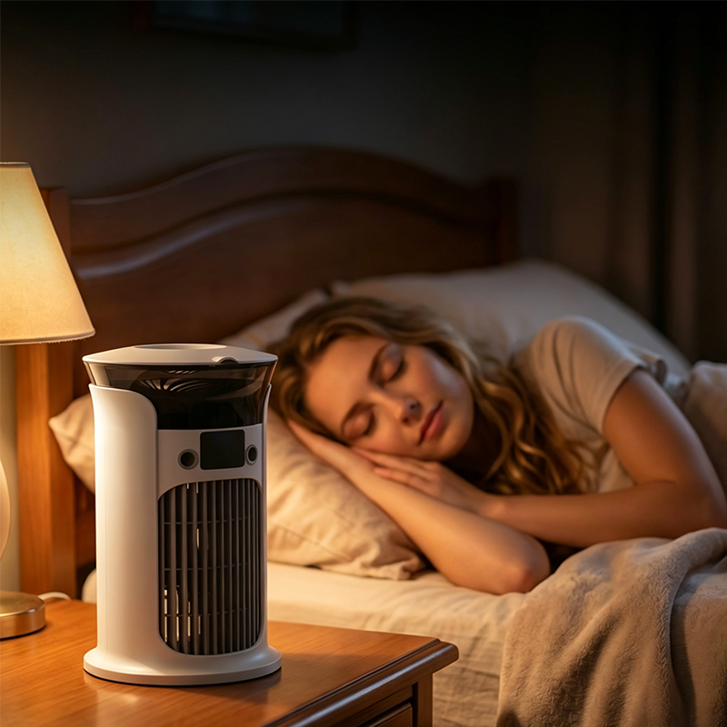 Desktop Fan and Air Cooler – 3-in-1 Cooling Device