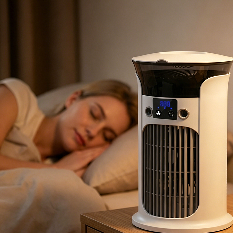 Desktop Fan and Air Cooler – 3-in-1 Cooling Device