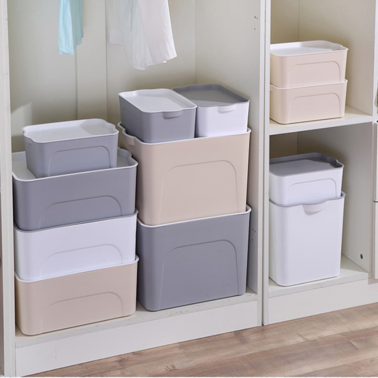 Versatile Stackable Storage Container with Secure Lid