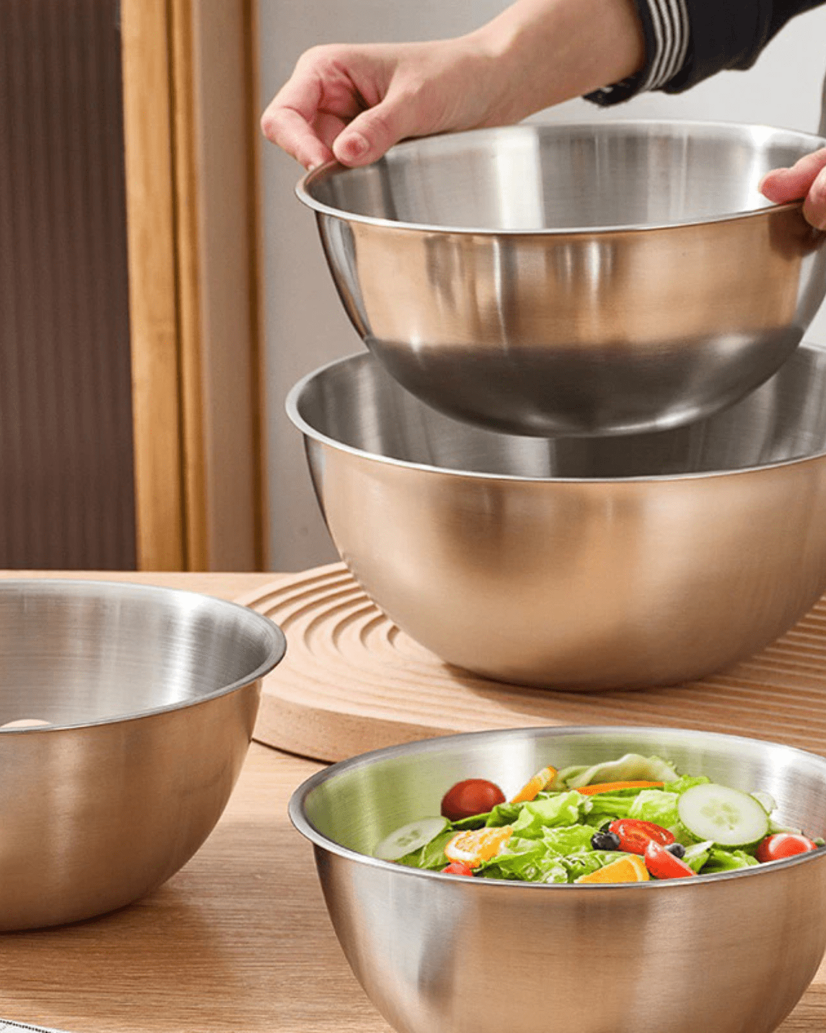 5-Piece Mixing Bowl Set – Stylish and Functional Design
