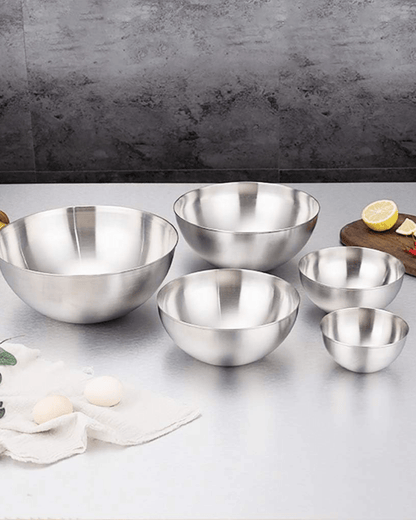 5-Piece Mixing Bowl Set – Stylish and Functional Design