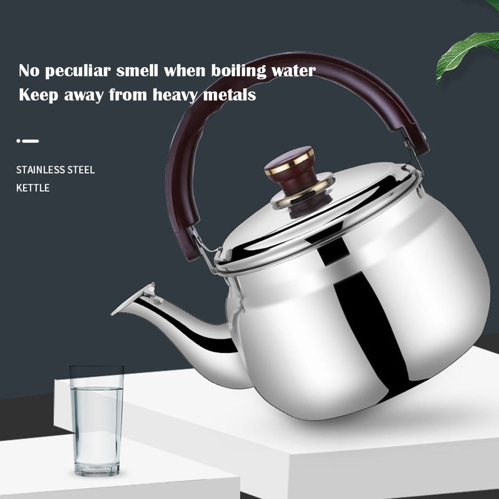 Thick-Walled Whistling Stainless Steel Kettle