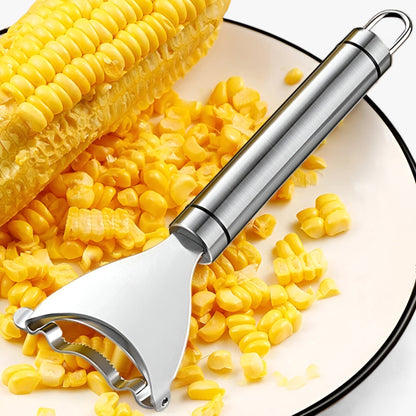 Stainless Steel Peeler for Corn on the Cob - Easy Corn Removal Tool