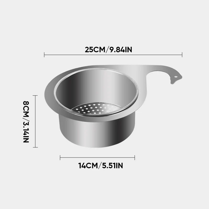Durable Kitchen Sink Strainer with Efficient Drain Protection