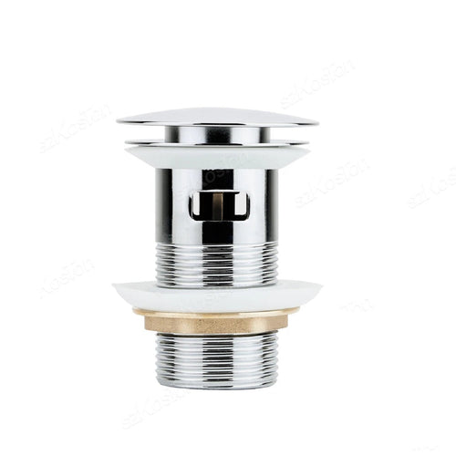 Brass Pop-Up Drain Stopper - Leak-Proof and Easy Installation