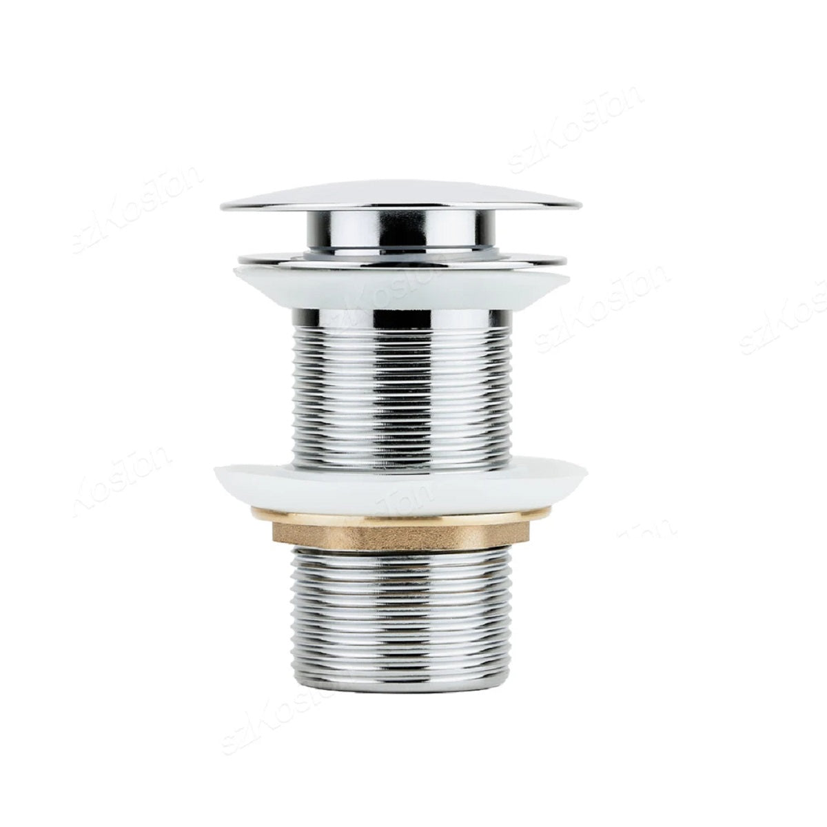 Brass Pop-Up Drain Stopper - Leak-Proof and Easy Installation