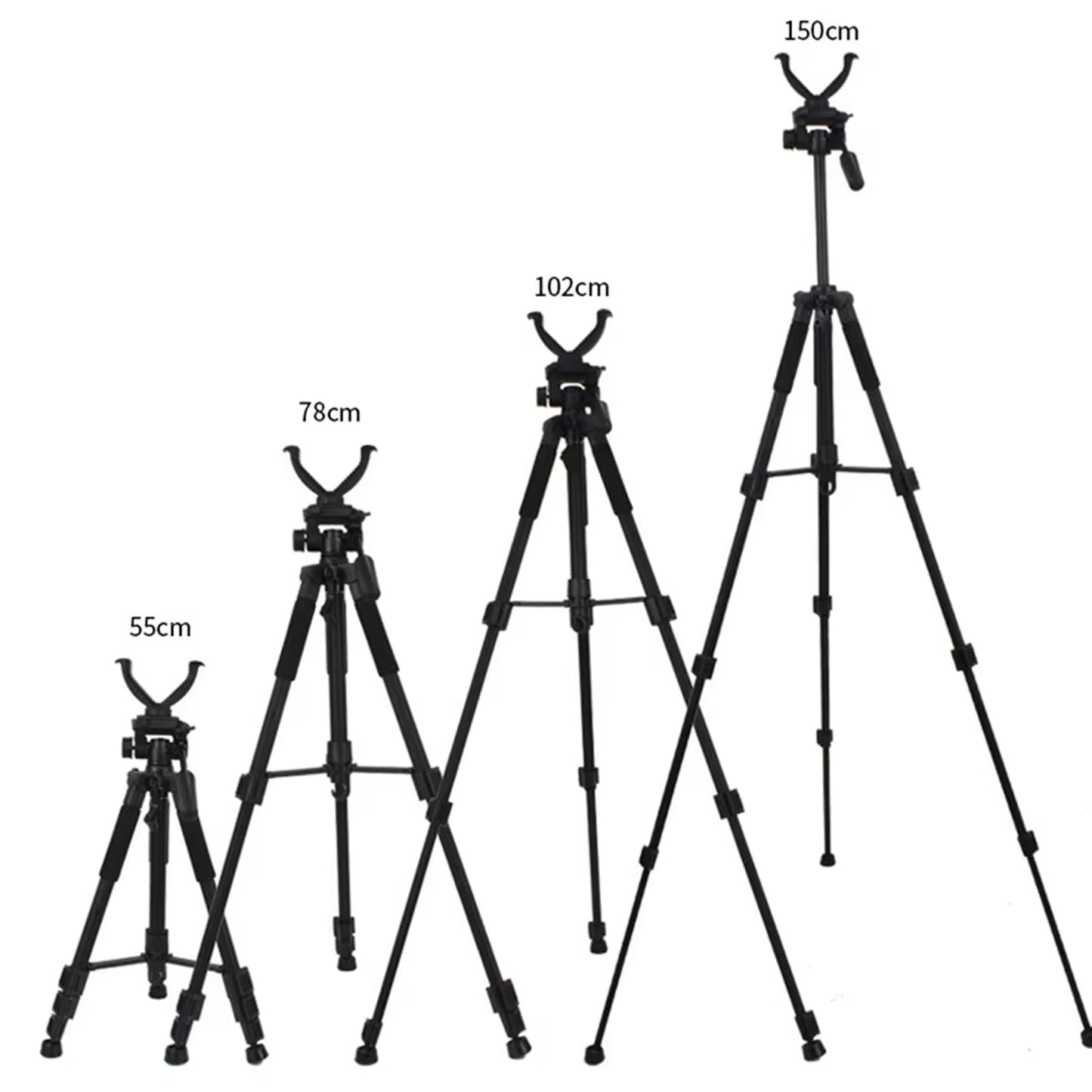 Aluminum Tripod for Precision Shooting – StalixPod Hunting Support