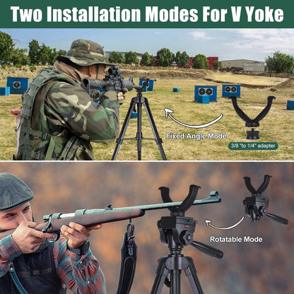 Aluminum Tripod for Precision Shooting – StalixPod Hunting Support
