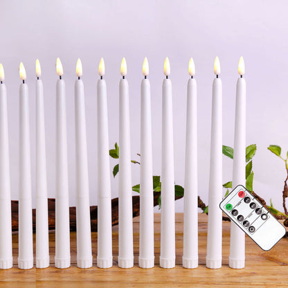 LED Luminary Candles - Set of Standing Decorative Lights