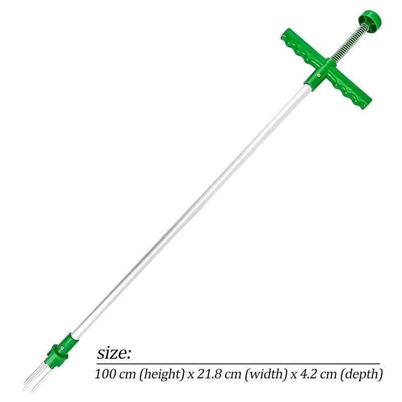 Ergonomic Weeding Tool for Effortless Root Extraction