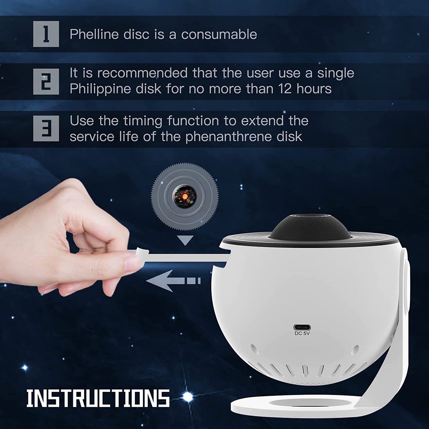 Celestial Dreamscape Projector Light