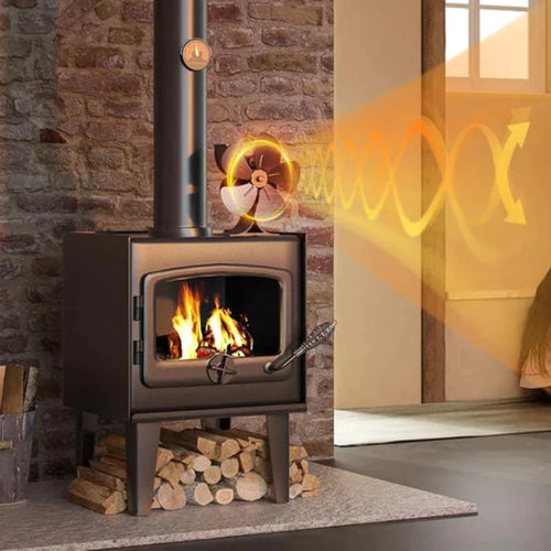 EcoHeat Smart Stove Fan - Maximize Comfort Efficiently