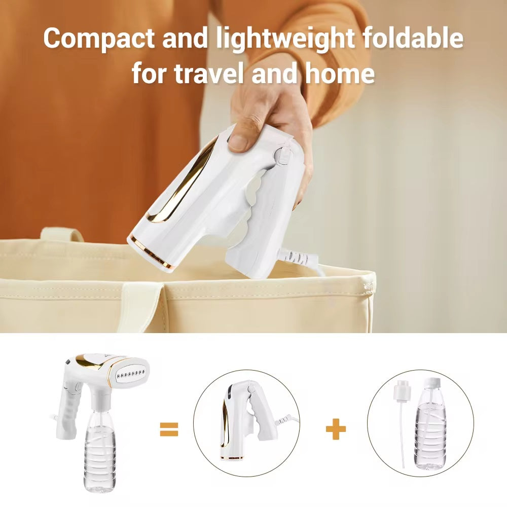 Travel-Friendly Garment Steamer with Fast Heating Function