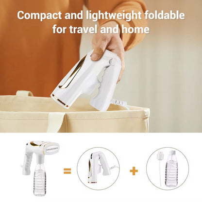 Travel-Friendly Garment Steamer with Fast Heating Function