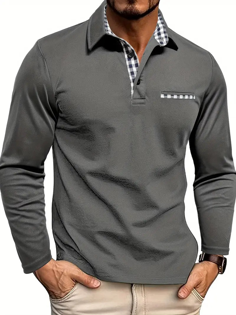 Long Sleeve Shirt with Comfortable Fit and Timeless Style