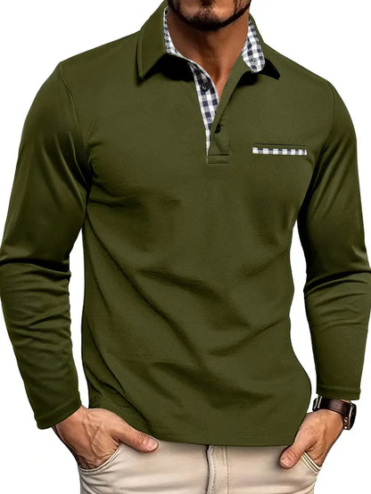 Long Sleeve Shirt with Comfortable Fit and Timeless Style