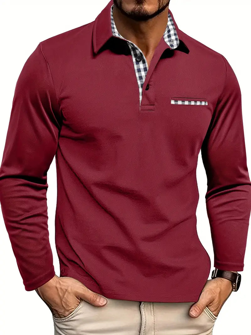 Long Sleeve Shirt with Comfortable Fit and Timeless Style
